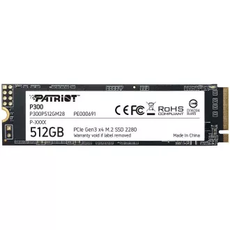 PATRIOT P300/512GB/SSD/M.2 NVMe/5R