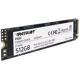 PATRIOT P300/512GB/SSD/M.2 NVMe/5R