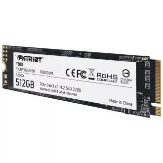 PATRIOT P300/512GB/SSD/M.2 NVMe/5R