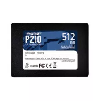 PATRIOT P210/512GB/SSD/2.5"/SATA/3R PATRIOT P210/512GB/SSD/2.5"/SATA/3R