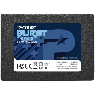 PATRIOT Burst Elite/240GB/SSD/2.5"/SATA/3R PATRIOT Burst Elite/240GB/SSD/2.5"/SATA/3R