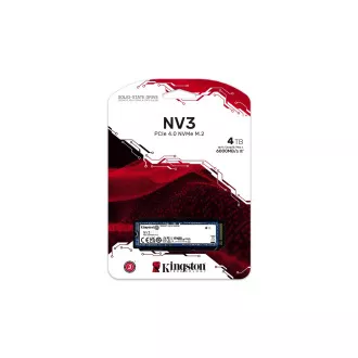 Kingston NV3/4TB/SSD/0/SAS/M.2 NVMe/5R