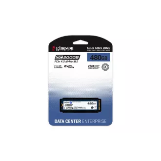 Kingston DC2000B/480GB/SSD/M.2 NVMe/5R Kingston DC2000B/480GB/SSD/M.2 NVMe/5R