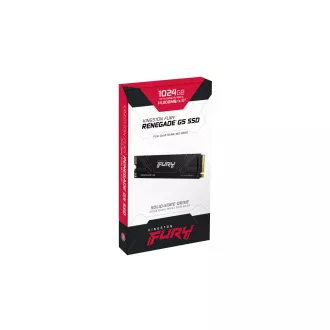 Kingston Fury Renegade G5/1TB/SSD/M.2 NVMe/Černá/Heatsink/5R Kingston Fury Renegade G5/1TB/SSD/M.2 NVMe/Černá/Heatsink/5R