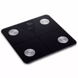 Salente SlimFit, chytrá osobní diagnostická fitness váha, Bluetooth, černá Salente SlimFit, chytrá osobní diagnostická fitness váha, Bluetooth, černá