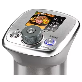 Salente ChefMax, Sous Vide vařič s barevným displejem, nerez