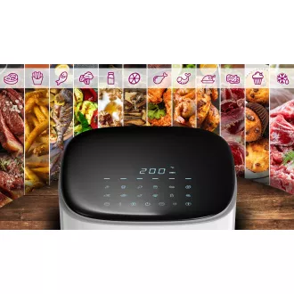 Salente AirFit, horkovzdušná fritéza 4v1, 3,5 l, bílá Salente AirFit, horkovzdušná fritéza 4v1, 3,5 l, bílá