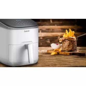 Salente AirFit, horkovzdušná fritéza 4v1, 3,5 l, bílá Salente AirFit, horkovzdušná fritéza 4v1, 3,5 l, bílá