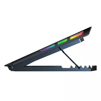 EVOLVEO Ania 16, chladicí podložka pod notebook, 5x ventilátor, RGB podsvícení EVOLVEO Ania 16, chladicí podložka pod notebook, 5x ventilátor, RGB podsvícení