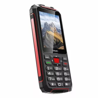 EVOLVEO StrongPhone W4, IP68 odolný Dual SIM telefon, 2,8"LCD, 2500mAh, Powerbanka, černo-červený EVOLVEO StrongPhone W4, IP68 odolný Dual SIM telefon, 2,8"LCD, 2500mAh, Powerbanka, černo-červený