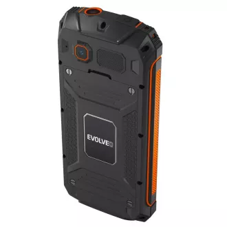 EVOLVEO StrongPhone Z6, IP68 odolný Dual SIM telefon, 2,8"LCD, 4000mAh, Powerbanka, černo-oranžový