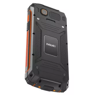 EVOLVEO StrongPhone Z6, IP68 odolný Dual SIM telefon, 2,8"LCD, 4000mAh, Powerbanka, černo-oranžový
