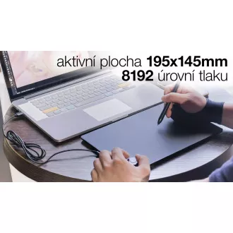 EVOLVEO Grafico TW, grafický tablet s kolečkem EVOLVEO Grafico TW, grafický tablet s kolečkem