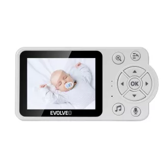 EVOLVEO Baby Monitor N3, dětská videochůvička, růžová EVOLVEO Baby Monitor N3, dětská videochůvička, růžová