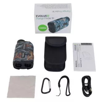 EVOLVEO Range Finder 1K, lovecký laserový dálkoměr s měřením úhlu, výšky a rychlosti EVOLVEO Range Finder 1K, lovecký laserový dálkoměr s měřením úhlu, výšky a rychlosti