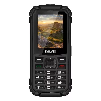 EVOLVEO StrongPhone Q1, IP68 odolný Dual SIM telefon, 2,4"LCD, 1800mAh, černý EVOLVEO StrongPhone Q1, IP68 odolný Dual SIM telefon, 2,4"LCD, 1800mAh, černý