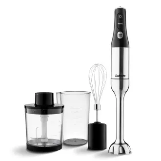 Salente Mixxo multifunkční tyčový mixér 3v1, 1200 W, nerez, černý Salente Mixxo multifunkční tyčový mixér 3v1, 1200 W, nerez, černý