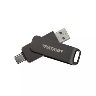 Patriot RAGE R550/128GB/USB 3.2/USB-A + USB-C/Černá Patriot RAGE R550/128GB/USB 3.2/USB-A + USB-C/Černá