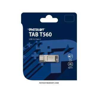 Patriot TAB T560/256GB/USB 3.2/USB-A + USB-C/Stříbrná Patriot TAB T560/256GB/USB 3.2/USB-A + USB-C/Stříbrná