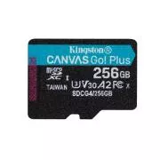 Kingston Canvas Go Plus A2/Micro SDXC/256GB/UHS-I U3 / Class 10