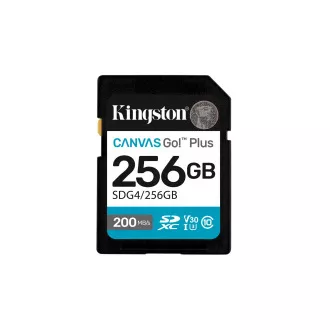 Kingston Canvas Go Plus/SDXC/256GB/UHS-I U3 / Class 10 Kingston Canvas Go Plus/SDXC/256GB/UHS-I U3 / Class 10