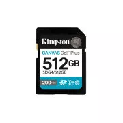 Kingston Canvas Go Plus/SDXC/512GB/UHS-I U3 / Class 10