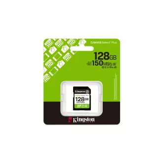 Kingston Canvas Select Plus/SDXC/128GB/UHS-I U1 / Class 10 Kingston Canvas Select Plus/SDXC/128GB/UHS-I U1 / Class 10