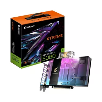 GIGABYTE AORUS GeForce RTX 5080 XTREME WATERFORCE WB/16GB/GDDR7 GIGABYTE AORUS GeForce RTX 5080 XTREME WATERFORCE WB/16GB/GDDR7