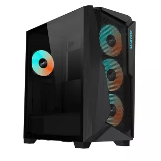 GIGABYTE C301 GLASS/Midi Tower/Transpar./Černá GIGABYTE C301 GLASS/Midi Tower/Transpar./Černá