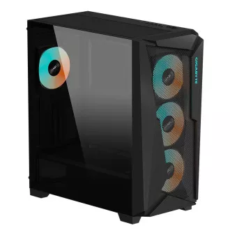GIGABYTE C301 GLASS/Midi Tower/Transpar./Černá GIGABYTE C301 GLASS/Midi Tower/Transpar./Černá