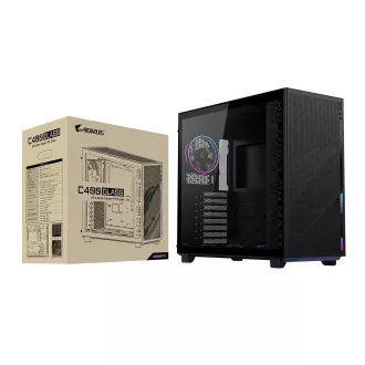 GIGABYTE AORUS C400 GLASS/Midi Tower/Transpar./Černá GIGABYTE AORUS C400 GLASS/Midi Tower/Transpar./Černá