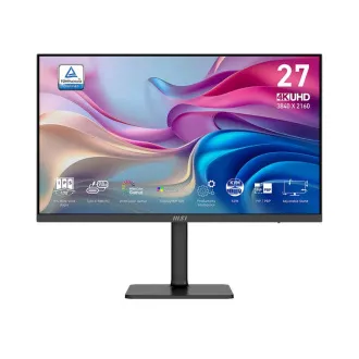 MSI Modern/MD272UPHG/27"/IPS/4K UHD/60Hz/4ms/Black/3R MSI Modern/MD272UPHG/27"/IPS/4K UHD/60Hz/4ms/Black/3R