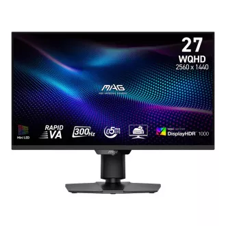 MSI MAG/274QPF X30MV/27"/VA/QHD/300Hz/0,5ms/Černá/3R MSI MAG/274QPF X30MV/27"/VA/QHD/300Hz/0,5ms/Černá/3R