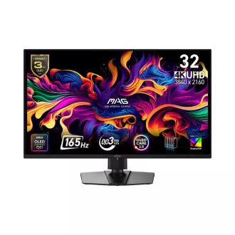 MSI MAG/322UP E16/31,5"/QD-OLED/4K UHD/165Hz/0,03ms/Černá/3R MSI MAG/322UP E16/31,5"/QD-OLED/4K UHD/165Hz/0,03ms/Černá/3R