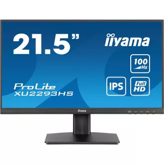 iiyama ProLite/XU2293HS-B6/21,5"/IPS/FHD/100Hz/1ms/Black/3R iiyama ProLite/XU2293HS-B6/21,5"/IPS/FHD/100Hz/1ms/Black/3R