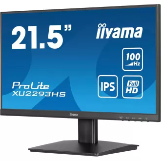 iiyama ProLite/XU2293HS-B6/21,5"/IPS/FHD/100Hz/1ms/Black/3R iiyama ProLite/XU2293HS-B6/21,5"/IPS/FHD/100Hz/1ms/Black/3R
