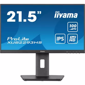 iiyama ProLite/XUB2293HS-B6/21,5"/IPS/FHD/100Hz/1ms/Black/3R iiyama ProLite/XUB2293HS-B6/21,5"/IPS/FHD/100Hz/1ms/Black/3R
