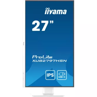 iiyama ProLite/XUB2797HSN-W2/27"/IPS/FHD/100Hz/1ms/White/3R iiyama ProLite/XUB2797HSN-W2/27"/IPS/FHD/100Hz/1ms/White/3R
