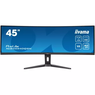 iiyama ProLite/XCB4594DQSN-B1/44,5"/VA/5120x1440/165Hz/0,8ms/Black/3R iiyama ProLite/XCB4594DQSN-B1/44,5"/VA/5120x1440/165Hz/0,8ms/Black/3R