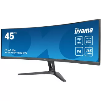 iiyama ProLite/XCB4594DQSN-B1/44,5"/VA/5120x1440/165Hz/0,8ms/Black/3R iiyama ProLite/XCB4594DQSN-B1/44,5"/VA/5120x1440/165Hz/0,8ms/Black/3R