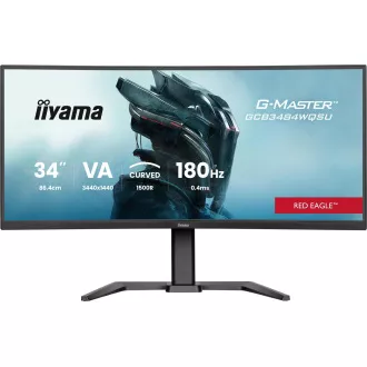 iiyama G-Master/GCB3484WQSU-B1/34"/VA/wQHD/180Hz/0,4ms/Černá/3R iiyama G-Master/GCB3484WQSU-B1/34"/VA/wQHD/180Hz/0,4ms/Černá/3R