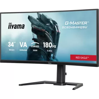 iiyama G-Master/GCB3484WQSU-B1/34"/VA/wQHD/180Hz/0,4ms/Černá/3R iiyama G-Master/GCB3484WQSU-B1/34"/VA/wQHD/180Hz/0,4ms/Černá/3R