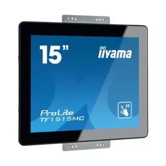 15" iiyama TF1515MC-B2: TN, XGA, capacitive, 10P, 350cd/m2, VGA, DP, HDMI, černý 15" iiyama TF1515MC-B2: TN, XGA, capacitive, 10P, 350cd/m2, VGA, DP, HDMI, černý