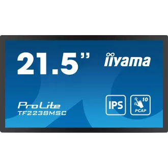 22" iiyama TF2238MSC-B1: PCAP,IPS,FHD,HDMI,DP 22" iiyama TF2238MSC-B1: PCAP,IPS,FHD,HDMI,DP