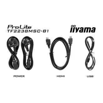 22" iiyama TF2238MSC-B1: PCAP,IPS,FHD,HDMI,DP 22" iiyama TF2238MSC-B1: PCAP,IPS,FHD,HDMI,DP
