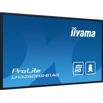 32" iiyama LH3260HS-B1AG: VA,FHD,Android 11,24/7 32" iiyama LH3260HS-B1AG: VA,FHD,Android 11,24/7