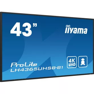 43" iiyama LH4365UHSB-B1:IPS,4K UHD,Android, 24/7 43" iiyama LH4365UHSB-B1:IPS,4K UHD,Android, 24/7
