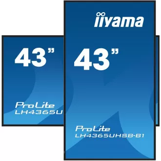 43" iiyama LH4365UHSB-B1:IPS,4K UHD,Android, 24/7 43" iiyama LH4365UHSB-B1:IPS,4K UHD,Android, 24/7