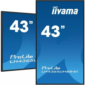 43" iiyama LH4365UHSB-B1:IPS,4K UHD,Android, 24/7 43" iiyama LH4365UHSB-B1:IPS,4K UHD,Android, 24/7
