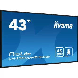 43" iiyamaLH4360UHS-B2AG:VA,4K UHD,Android,24/7 43" iiyamaLH4360UHS-B2AG:VA,4K UHD,Android,24/7